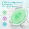 Beenax Exfoliating Brush - Treat and Prevent Razor Bumps and Ingrown Hairs - Eliminate Shaving Irritation for Face, Armpit, Legs, Neck, Bikini Line - Silky Smooth Skin Solution for Men and Women view 2