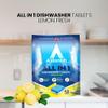 Astonish All In 1 Powerful Cleaning Dishwasher Tablets with Salt and Rinse Aid, Mega Pack of 100 Tablets, Lemon Fresh view 4