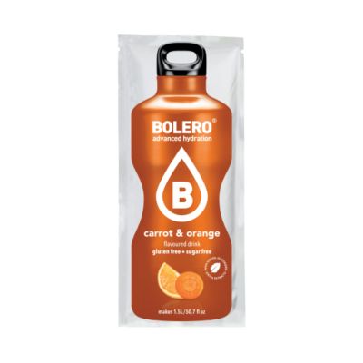Bolero Classic Powder Sachet, 9 g, Carrot/Orange, 24-Count
