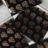 200-1.25" x 1.25" 125125 Skull Small Zipper Lock Baggies Craft Resealable Plastic Baggy 2 Mil Zipper Poly Bags view 1