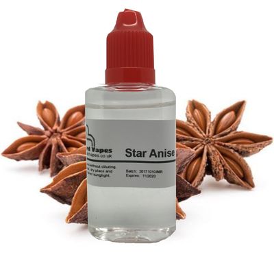 Star Anise Concentrated Flavour for DIY E-Liquid Mixing (90ml)