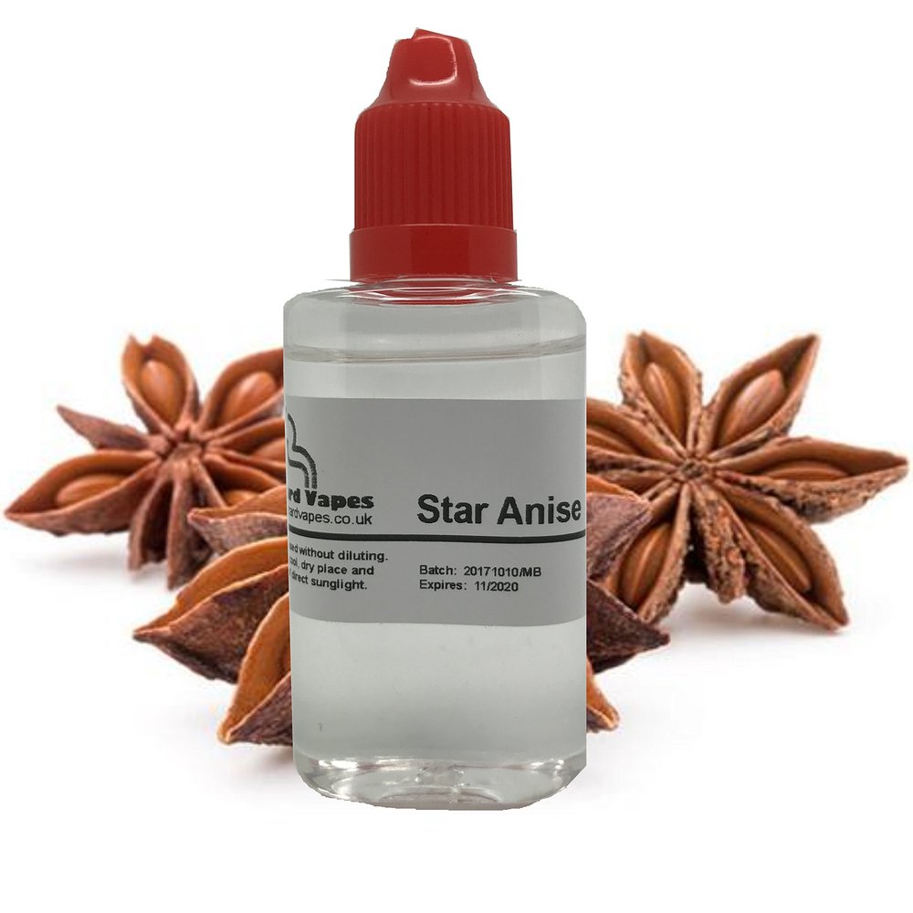 Star Anise Concentrated Flavour for DIY E-Liquid Mixing (90ml)