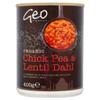 Geo Organics Organic Chickpea & Lentil Dahl - 400g view 1