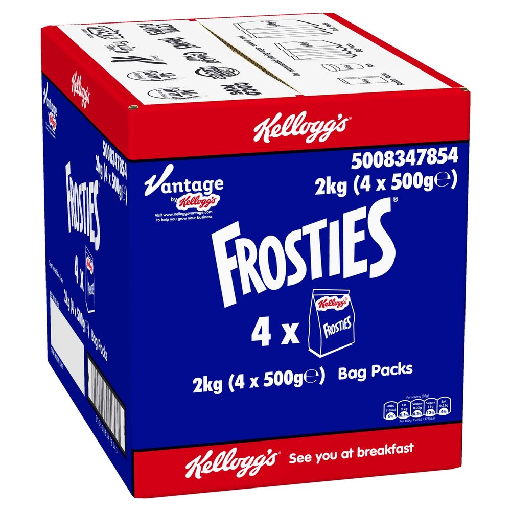 Kelloggs Frosties Cereal Catering Pack - 4X500G