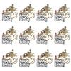 AK Giftshop PRECUT Archaeologist Dinosaur - 36th Birthday - Edible Cupcake Toppers/Cake Decorations (Pack of 12) view 2