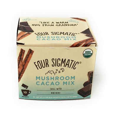 Hot Chocolate with Reishi Mushrooms - 10 Bags (Four Sigma Foods)