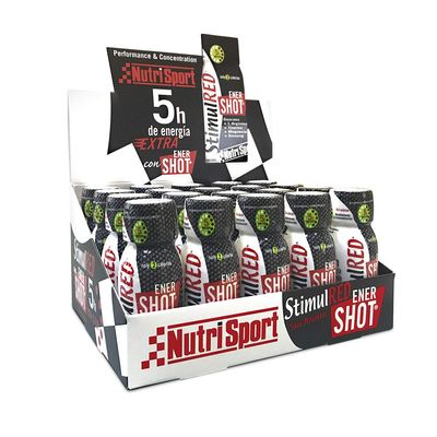 Nutrisport Caja Stimulred Enershot 5 Horas Non Stop
