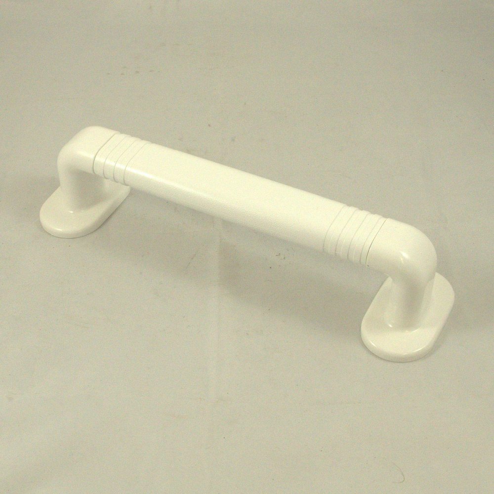 12'' White Textured Grip Ashby Grab Rail