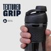 BlenderBottle Sportmixer | Protein Shaker cup | Diet Shaker | Water Bottle | with BlenderBall | 820ml - black/black view 3
