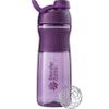 BlenderBottle Sportmixer | Protein Shaker cup | Diet Shaker | Water Bottle | with BlenderBall | 820ml - plum view 1