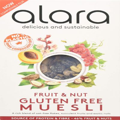 Alara Gluten Free Fruit and Nut Muesli 475 g