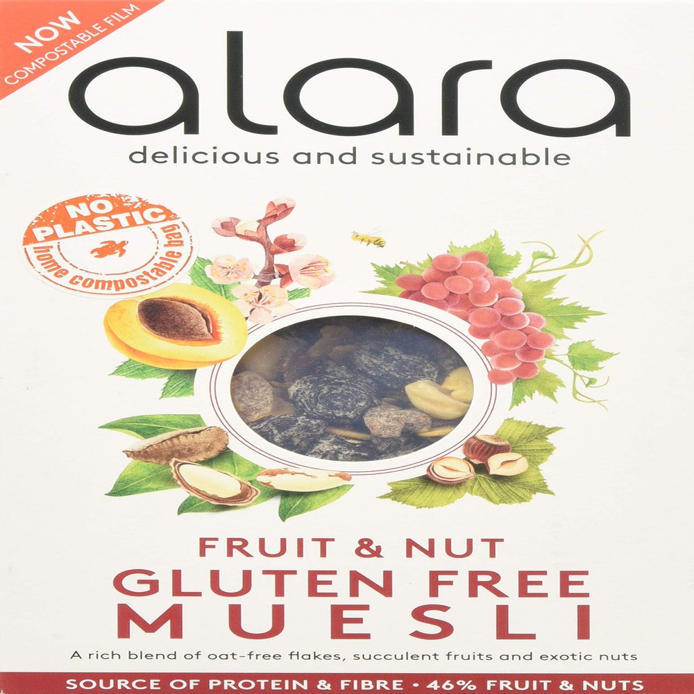 Alara Gluten Free Fruit and Nut Muesli 475 g