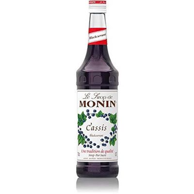 Monin Blackcurrant Syrup 70cl Case of 6