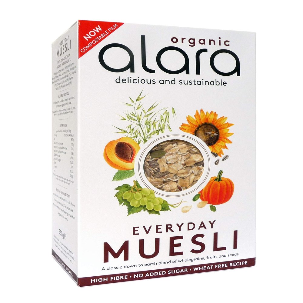 Alara Everyday Muesli Organic, 550 g