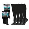 35 Below Compression Socks - As Seen On TV - 2 Pairs in Black; Size Small/Medium - 2-in-1 Compression & Warming Socks - Aluminized Thread with Aerospace Fabric Technology view 1