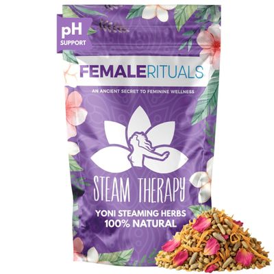 Female Rituals Steam Therapy (2 Ounce) Yoni Steaming Herbs Natural V Steam Yoni Steam Detox Kit
