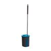 2 in 1 mechanical bucket with mop pads view 1