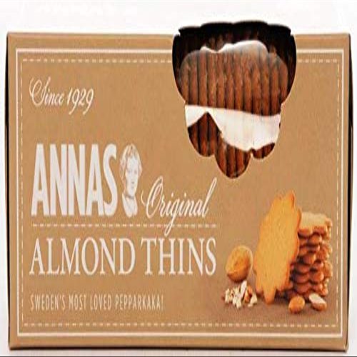 Annas Traditional Swedish Thins (Almond Thins 3 x 150g)