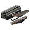 vhbw 2x cutter block, 1x dual shaving foil with frame compatible with Eltron 4830 48.1, 48.0, 48.3 Razor, Shaver, Trimmer - Combo-Pack Black Silver view 1