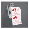 Toilet Paper Rolls-Happy Anniversary Funny Gag Gift For Him or Her Men Women. view 1
