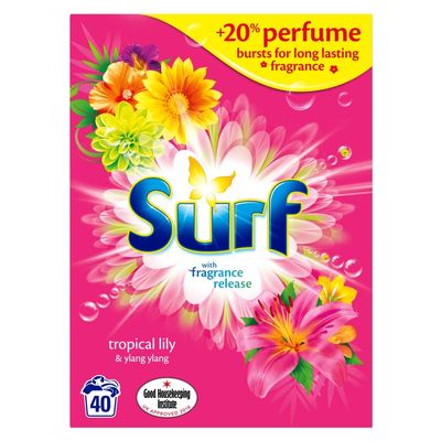 Surf Tropical Lily and Ylang-Ylang Washing Powder, 2.6Kg