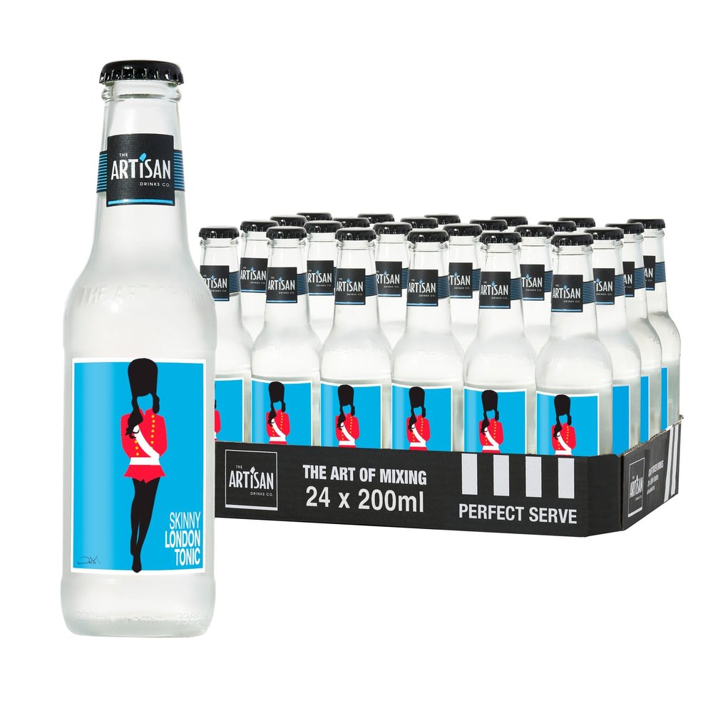 Artisan Skinny London Tonic, 20 cl, Pack of 24 ARTISKINNY