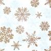 20 Napkins Snow Crystals Copper / Snowflakes / Winter / Christmas 33 x 33 cm view 1