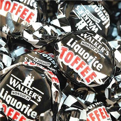Walkers Nonsuch Retro Sweets - Liquorice Toffees - Wedding / Party Bag 1kg