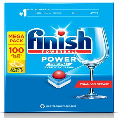 Finish Power Ball 100 Tablets 1550g all in 1 deep clean
