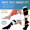 Aoliks Medical Compression Socks for Women & Men, Support Knee High Socks for Running,Nurses,Travel view 2