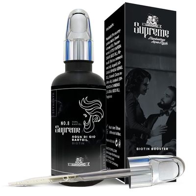 Beard Oil Growth Lemon Citrus Fresh | Design Fragrance Inspired Fresh AQUA GIO | Moisturiser | Bartstoppel Barber Company | Supreme Care for Men