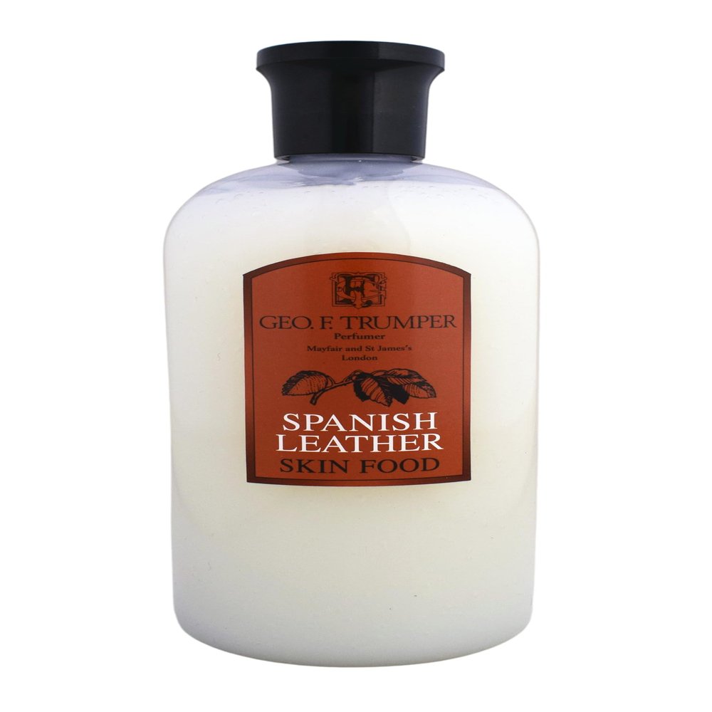 Geo F Trumper 500ml Spanish Leather Skin Food