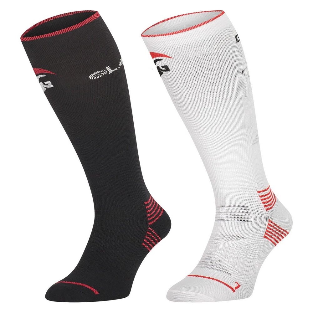 Gladiator Sports Sports Compression Stockings (Black or White) (per pair)