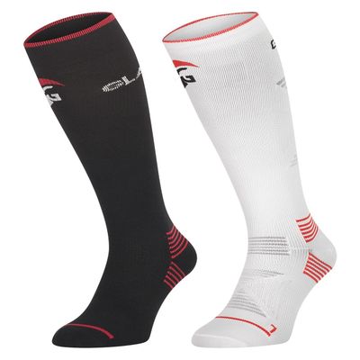 Gladiator Sports Sports Compression Stockings (Black or White) (per pair)