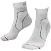1000 Mile Tactel Mens White Foot Ankle Support Compression Tactel Socks Medium (UK6-8.5) - 3 Pair view 3