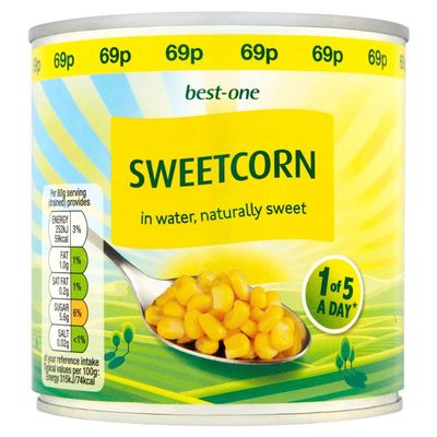 Bestone Sweetcorn 340g x 6