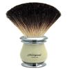 3 Piece Wet Shaving Set 5 Edge Razor and Black Badger Shaving Brush Dual Stand view 3