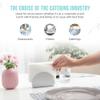 We Can Source It Ltd  White 2 Ply Paper Dinner Napkins 40cm with 8 Fold Square Design  Soft, Absorbent & Reusable  Ideal for Restaurants, Catering, Weddings and Special Events  Pack of 1000 view 4