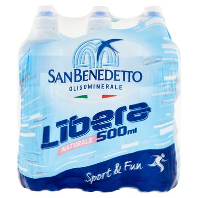 SAN BENEDETTO FREE WATER 6X500ML