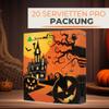 20 Halloween Scary / Pumpkin / Bat / Castle Napkins 33 x 33 cm view 3