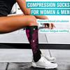 A&BC Compression Socks Women & Men - Best for Running,Medical,Athletic Sports,Flight Travel, Pregnancy view 3