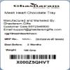Ghasitaram Gifts Diwali Gifts Diwali Chocolates - Mesh Heart Chocolate Tray view 3