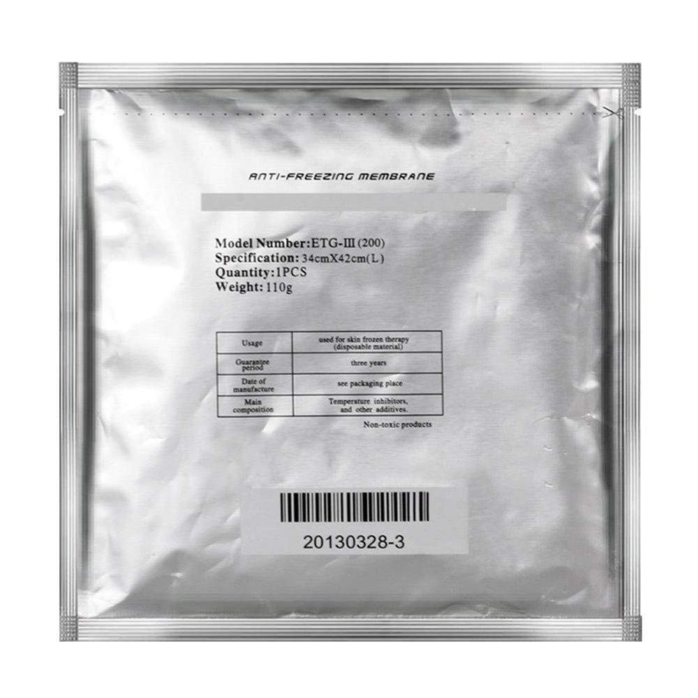 Antifreeze membranes for cryolipolysis treatment professionals & private individuals, Normalize CEE. (34cm X 42cm) 5pc