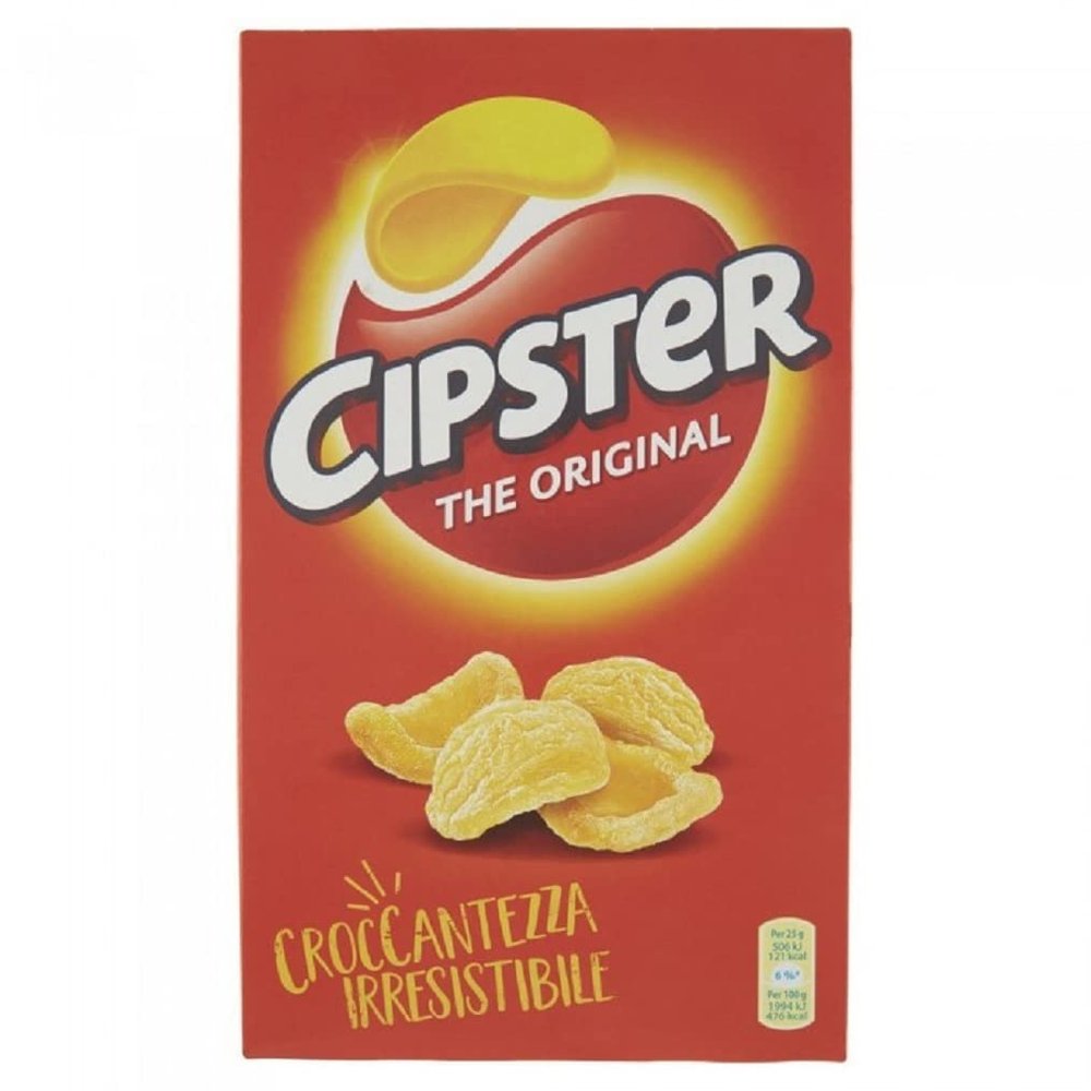 6X Saiwa Cipster Italian Crisps Potato Chips Salted Snack 85g