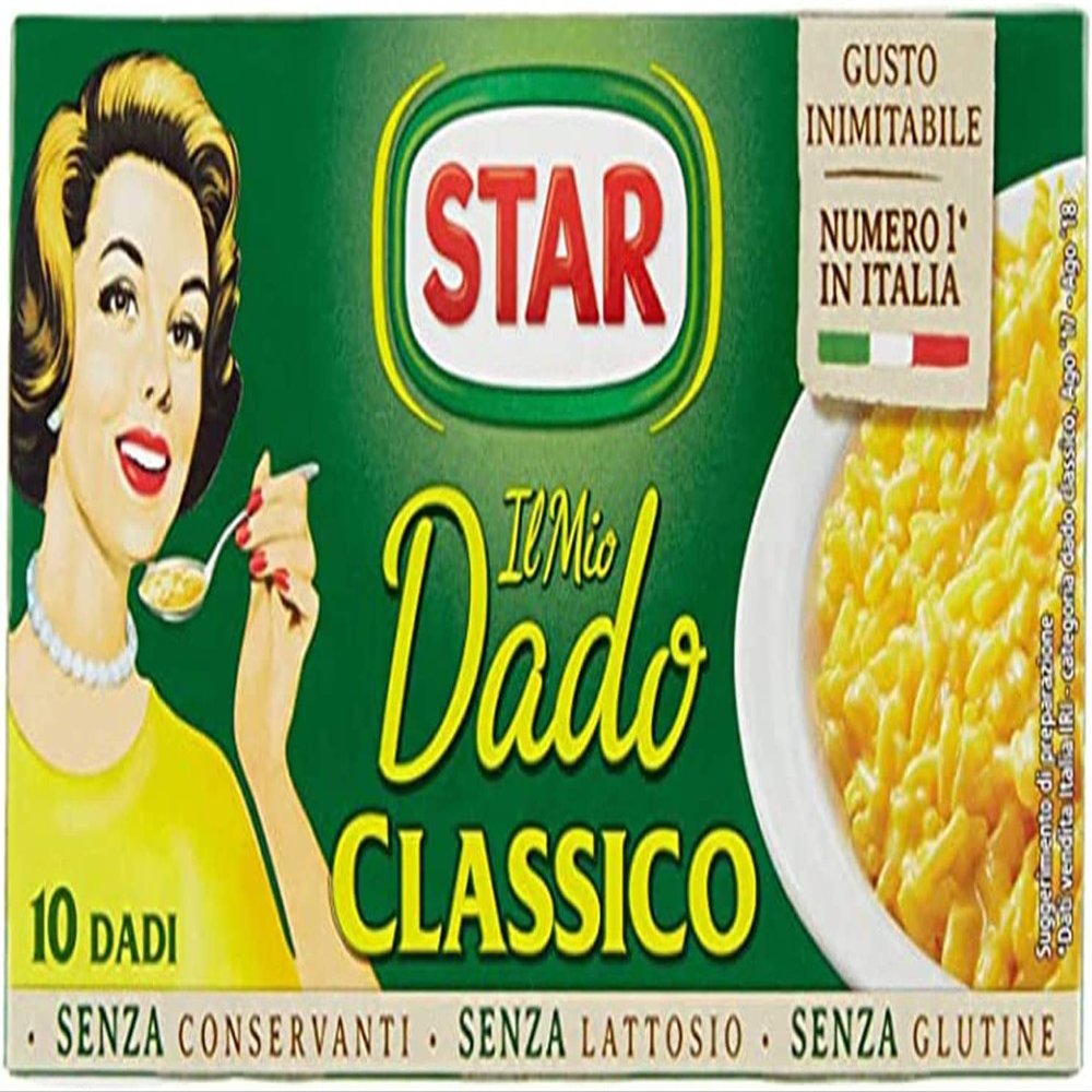 3X Star Classic dado Stock Cubes for Broth (10 Cubes - 300g)