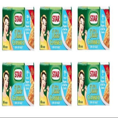 6x Star Classico Dado Brodo Soup cube Bruhe classic - 30% salt 10 pz