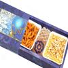 Ghasitaram Gifts Diwali Gifts Diwali Hamper Sweet Hampers - Soan Papdi, SOYA Sticks and Almonds Pouch Hamper view 1