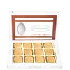 Ghasitaram Gifts Indian Sweets - Diwali Gifts Sweets - Baked Almond Anjeer Delights in White Box, 300g view 1