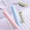 2 Pack Toothbrush Case Travel Cover Portable Plastic Toothbrush Holder Storage Case for Travel Hiking Camping (Blue) view 3