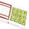 Ghasitaram Gifts Diwali Gifts Sweets- Ghasitaram's Pista Mawa Barfi in White Box view 1